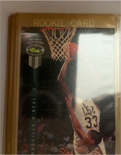 1992 Classic Four Sport #1 Shaquille O'Neal — front