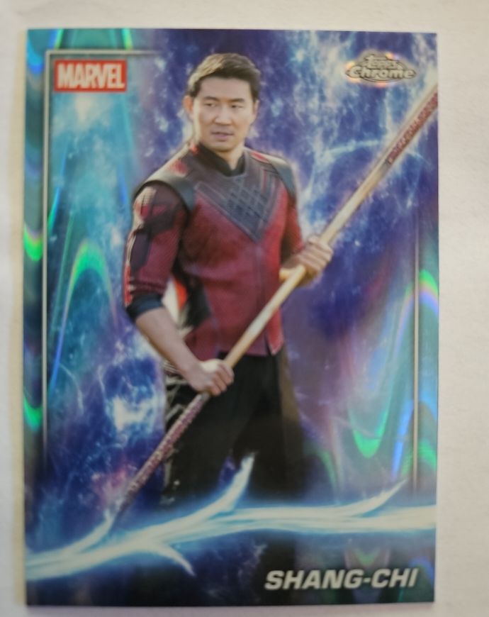 2025 Topps Chrome Marvel Studios #110 Shang-Chi — front