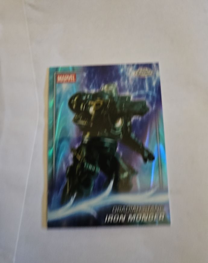 2025 Topps Chrome Marvel Studios #3 Obadiah Stane Iron Monger — front