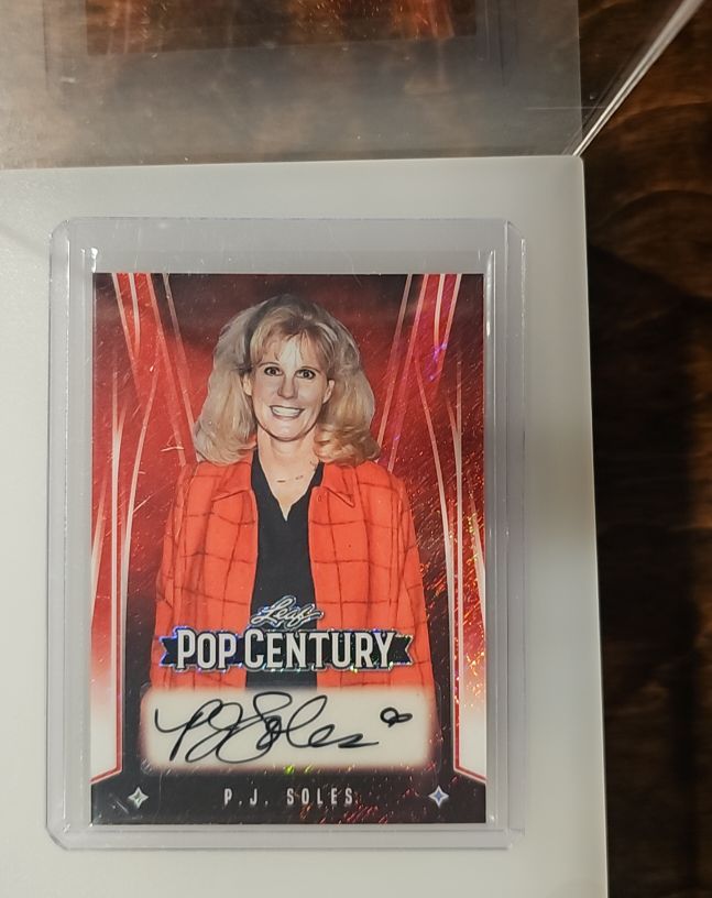 2025 Leaf Pop Century #BAPJS P.J. Soles — front