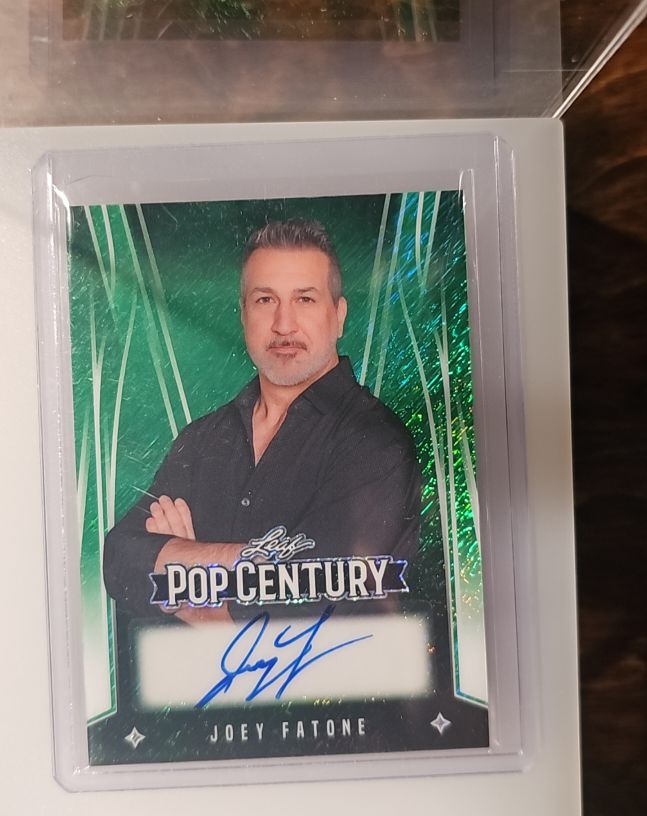 2025 Leaf Pop Century #BA-JF1 Joey Fatone — front