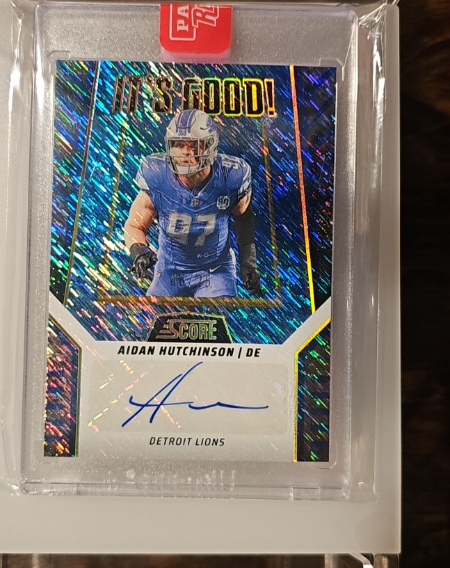 2024 Panini Score It's Good! Autographs #IG-AH Aidan Hutchinson — front