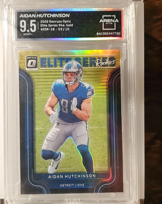 2022 Panini Donruss Optic #ESR-18 Aidan Hutchinson — front