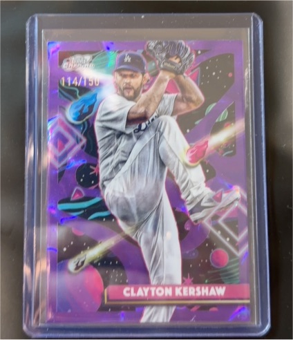 2025 Topps Cosmic Chrome #128 Clayton Kershaw — front