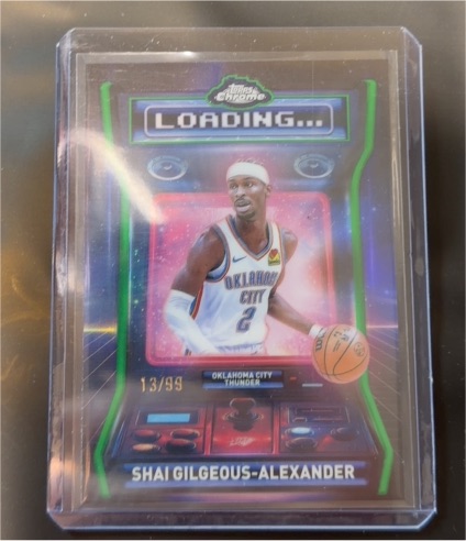2025-26 Topps Chrome Loading... #LD-1 Shai Gilgeous-Alexander — front