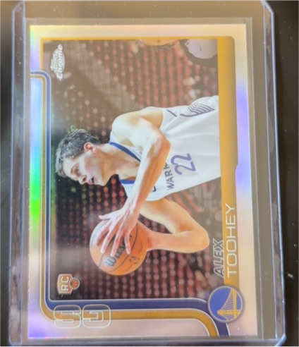 2025-26 Topps Chrome #298 Alex Toohey — front