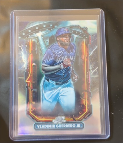 2025 Topps Chrome Cosmic #ET-13 Vladimir Guerrero Jr. Extraterrestrial Talent — front