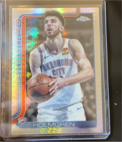 2025-26 Topps Chrome #134 Chet Holmgren — front
