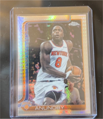 2025-26 Topps Chrome #131 OG Anunoby — front