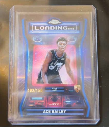2025-26 Topps Chrome #LD-14 Ace Bailey — front