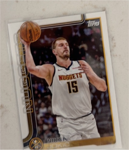 2025-26 Topps #101 Nikola Jokic — front