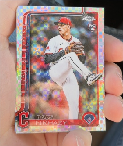 2025 Topps Chrome Update #USC119 Doug Nikhazy — front