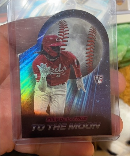 2024 Topps Big League To the Moon Die-Cut #TM-1 Elly De La Cruz — front