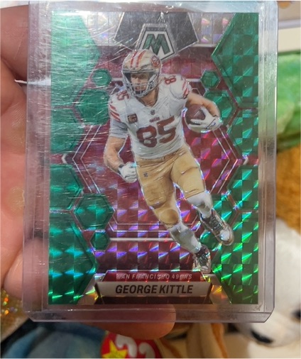 2023 Panini Mosaic #214 George Kittle — front
