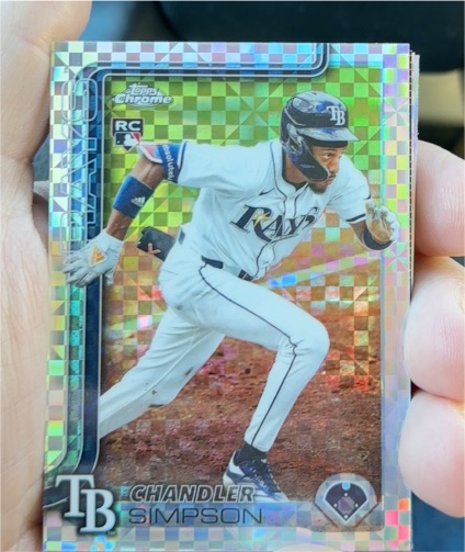2025 Topps Chrome #RC Chandler Simpson — front