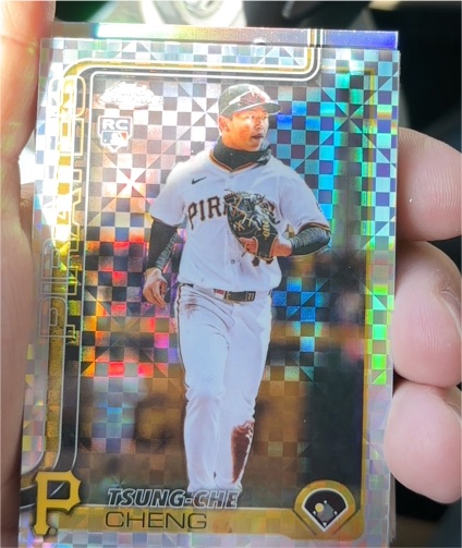 2025 Topps Chrome Update #USC74 Tsung-Che Cheng — front