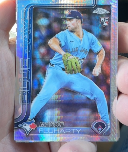 2025 Topps Chrome Update #USC161 Mason Fluharty — front