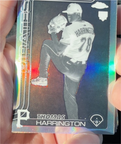 2025 Topps Chrome Update #USC177 Thomas Harrington — front