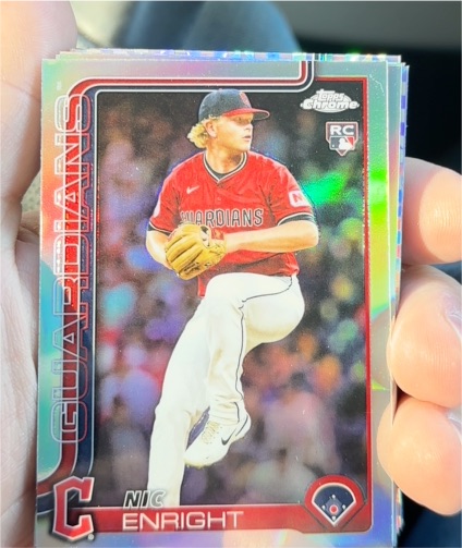 2025 Topps Chrome Update #USC103 Nic Enright — front