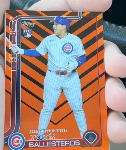 2025 Topps Update #US236 Moisés Ballesteros — front