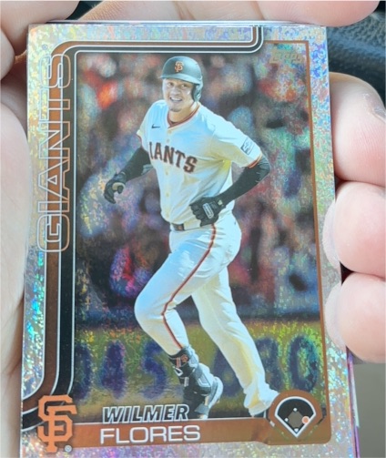 2025 Topps Update #US160 Wilmer Flores — front