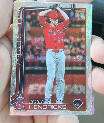 2025 Topps Update Series #US136 Kyle Hendricks — front