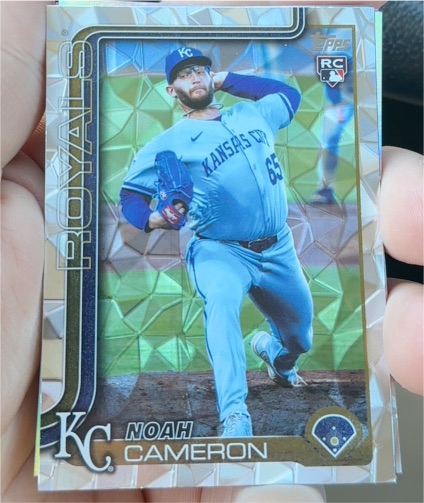 2025 Topps Update #US65 Noah Cameron — front