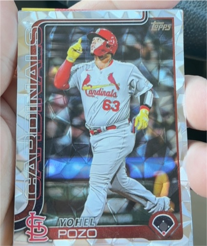 2025 Topps Update #US120 Yohel Pozo — front