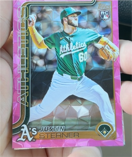 2025 Topps #60 Justin Sterner — front