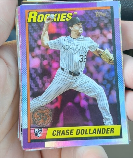 2025 Topps Update Series #U90-50 Chase Dollander — front
