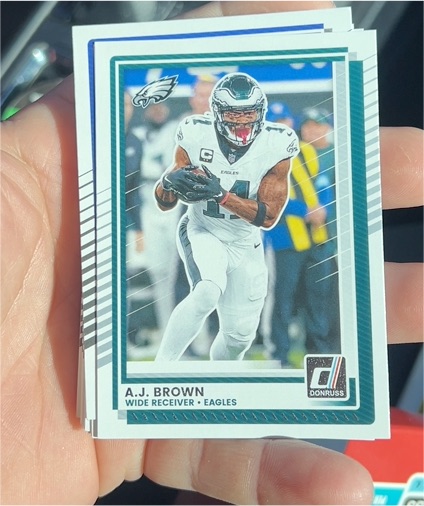 2025 Panini Donruss #22 A.J. Brown — front