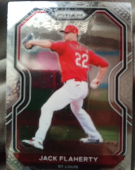 2021 Panini Prizm #230 Jack Flaherty — front