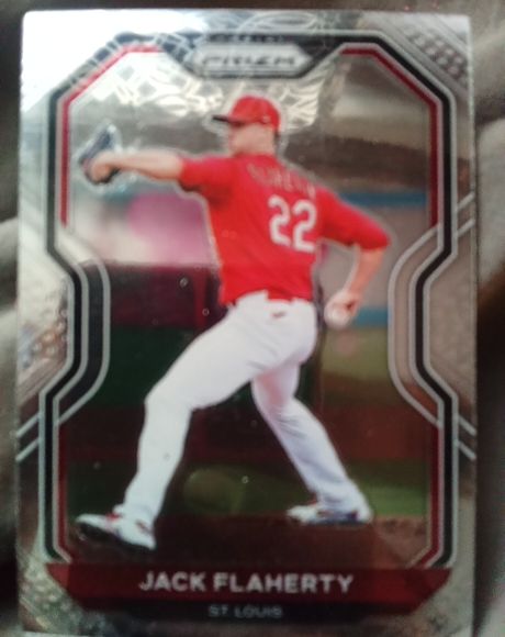 2021 Panini Prizm #230 Jack Flaherty — front