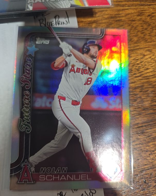 2025 Topps Series 1 #210 Nolan Schanuel — front