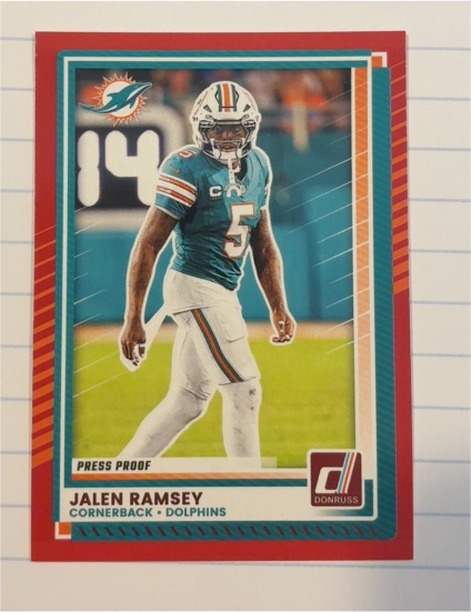 2025 Donruss #50 Jalen Ramsey — front