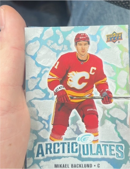 2020 Upper Deck Ice Arctic Ulates #AR-IB Mikael Backlund — front
