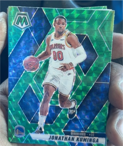 2024-25 Panini Mosaic #193 Jonathan Kuminga — front