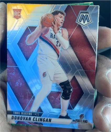 2024-25 Panini Mosaic #246 Donovan Clingan — front