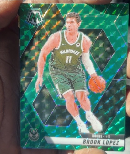 2024-25 Panini Mosaic #45 Brook Lopez — front