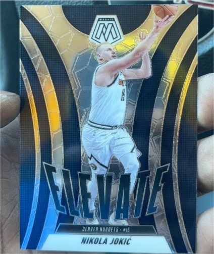 2024-25 Panini Mosaic #20 Nikola Jokic Elevate — front