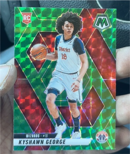 2024-25 Panini Mosaic #247 Kyshawn George — front