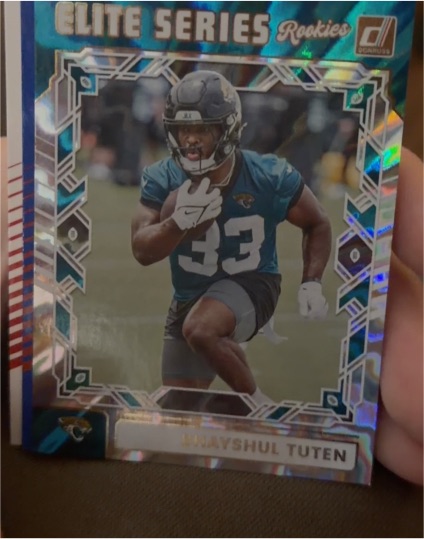 2025 Donruss Elite Series Rookies #ESR-BTN Bhayshul Tuten — front
