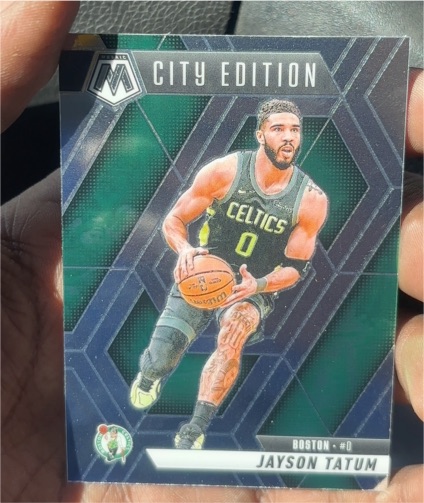 2024-25 Panini Mosaic City Edition #287 Jayson Tatum — front