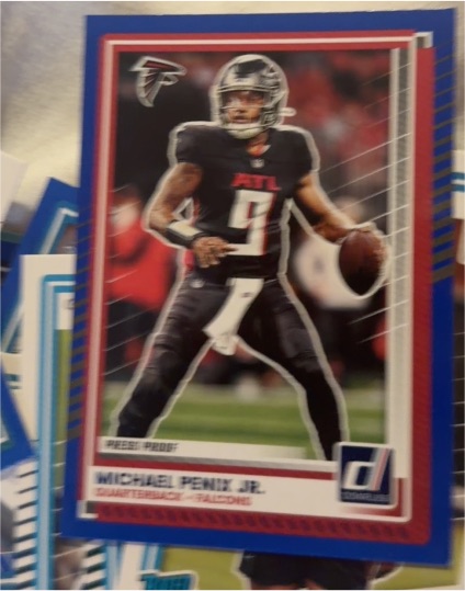 2025 Panini Donruss #188 Michael Penix Jr. — front