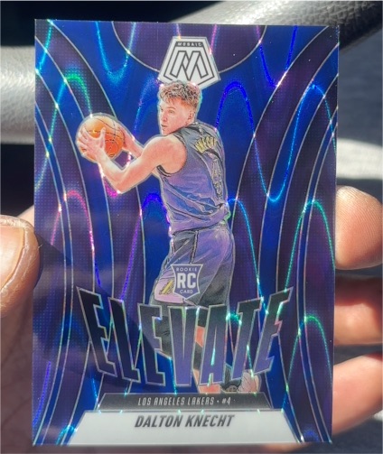 2024-25 Panini Mosaic #18 Dalton Knecht Elevate — front