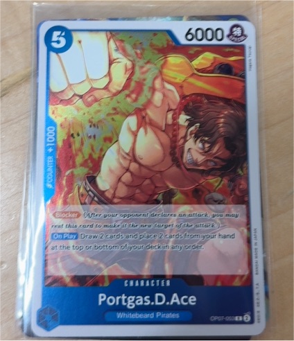 2024 500 Years in the Future OP07-053 Portgas.D.Ace — front