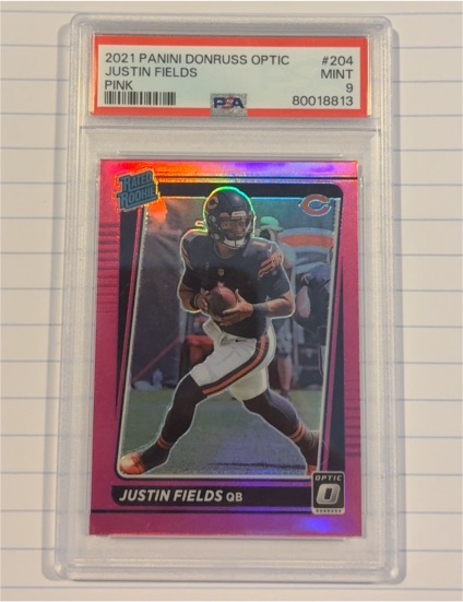 2021 Panini Donruss Optic #204 Justin Fields — front