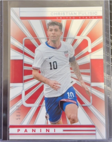 2025 Panini ASCC #58 Christian Pulisic — front