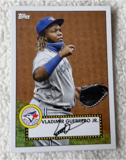 2021 Topps 1952 Topps Redux #T52-46 Vladimir Guerrero Jr. — front