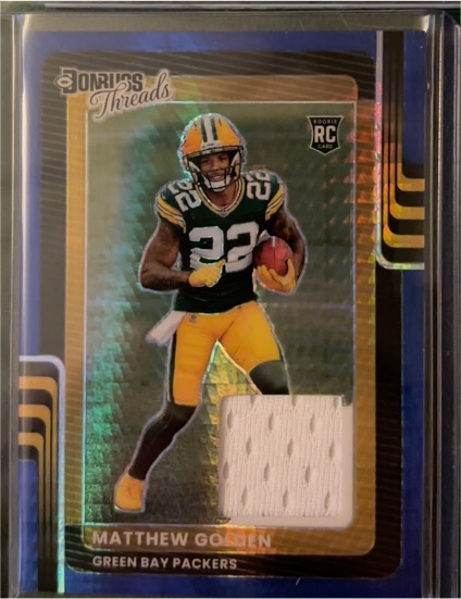 2025 Donruss Threads #DTH-MG Matthew Golden — front